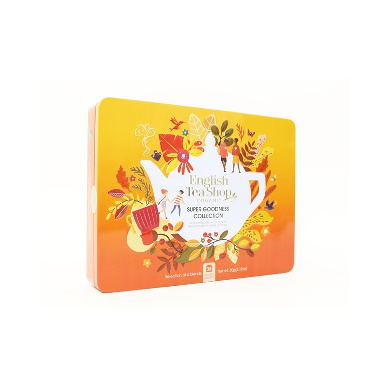 Συλλογή Χριστουγέννων | Super Goodness Collection Gift Tin 36 Tea Bag | 36 φακελάκια