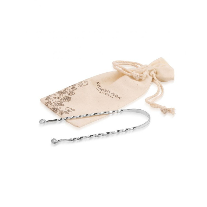 Για τον Καθαρισμό της Γλώσσας Ασημένιο | 100% Sterling Silver Tongue Cleaner