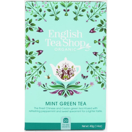 Πράσινο Τσάι με Μέντα | Mint Green Tea | 20 φακ.