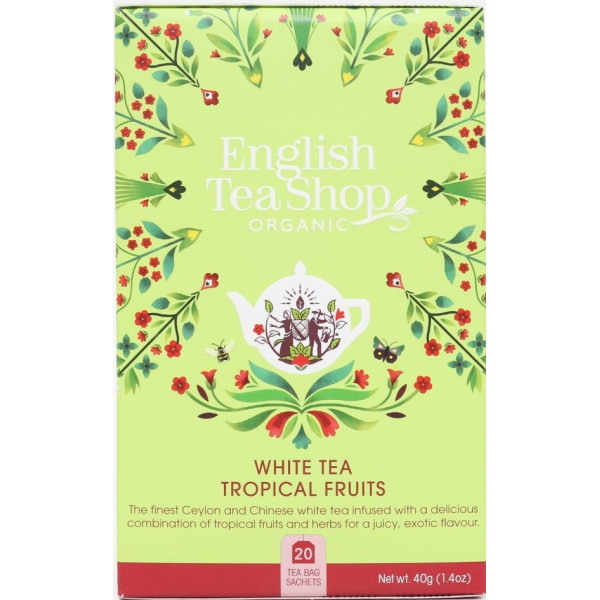 Λευκό Τσάι με Τροπικά Φρούτα | White Tea Tropical Fruits | 20 φακ.