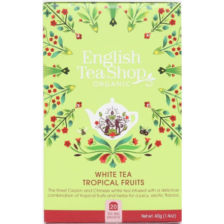 Λευκό Τσάι με Τροπικά Φρούτα | White Tea Tropical Fruits | 20 φακ.