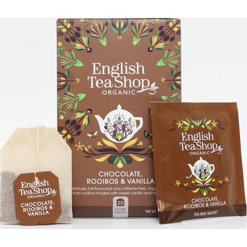 Ρόιμπος, Σοκολάτα & Βανίλια | Org. Rooibois Chocolate Vanilla | 20 φακ.