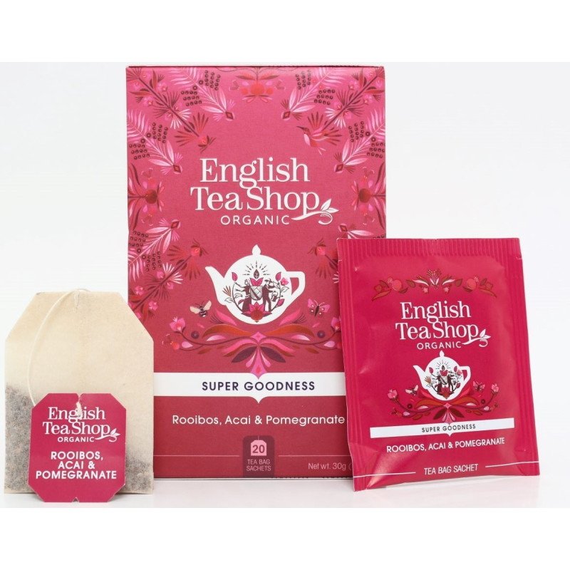 Ρόιμπος, Ακάι & Ρόδι | Org. Rooibos, Acai & Pomegranate | 20 Φακ.