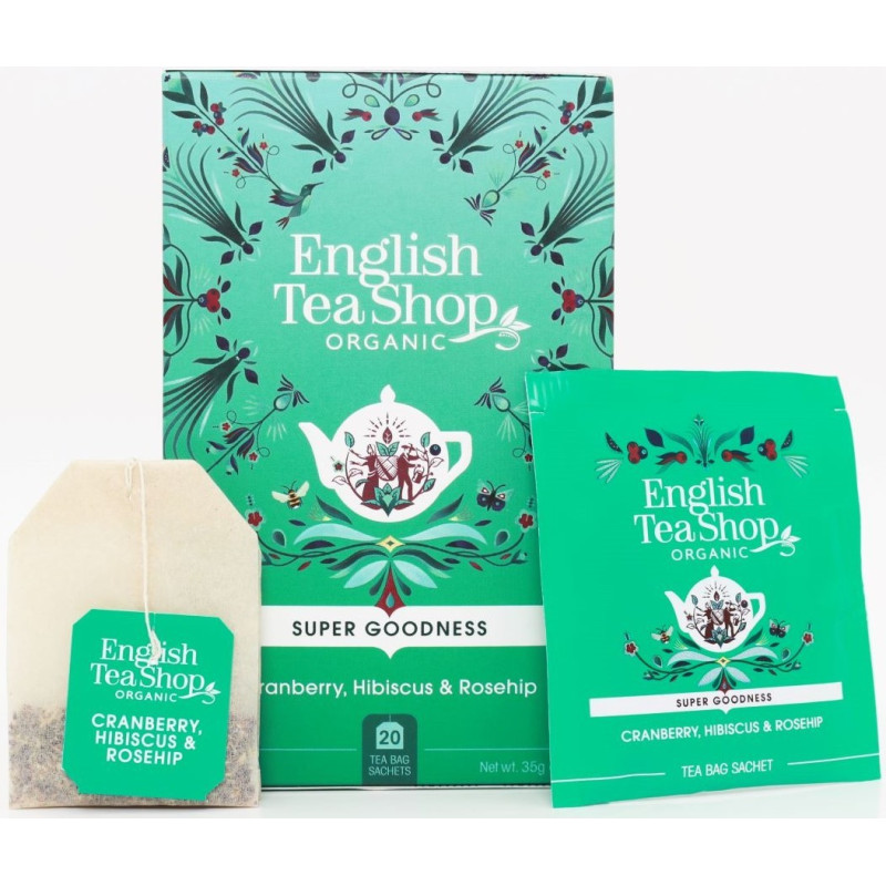 Κράνμπερι, Ιβίσκο, RoseHip | Cranberry, Hibiscus & Rosehip | 20 Φακ.