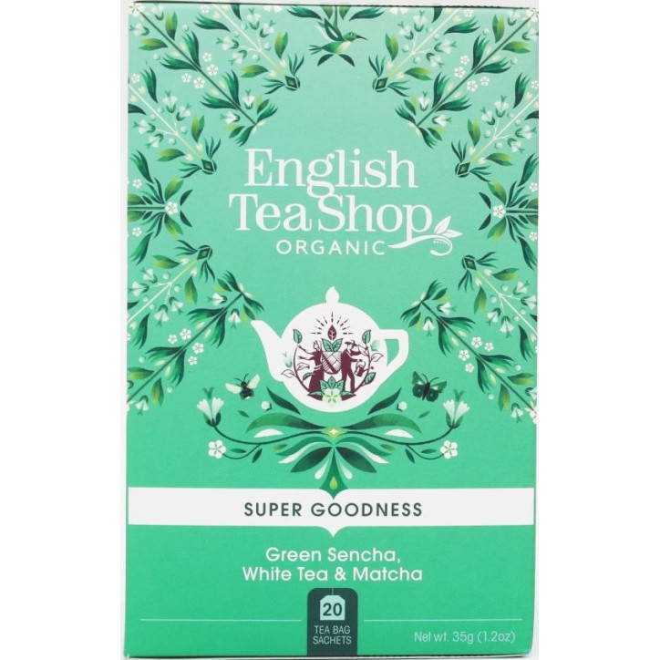 Sencha, Λευκό Τσάι & Μάτσα | 20 Φακελάκια Sencha, Λευκό Τσάι & Μάτσα | 20 Φακελάκια