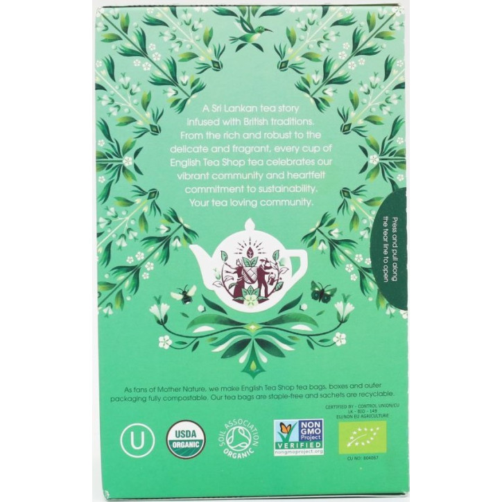 Sencha, Λευκό Τσάι & Μάτσα | 20 Φακελάκια Sencha, Λευκό Τσάι & Μάτσα | 20 Φακελάκια