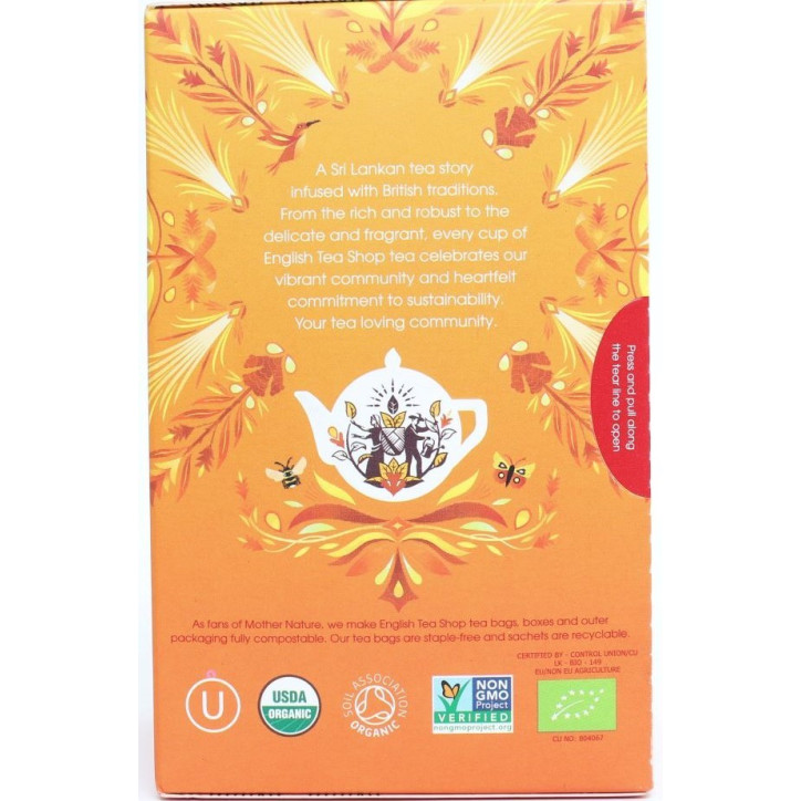 Κουρκουμά, Τζίντζερ & Λεμονόχορτο | Org. Turmeric, Ginger & Lemongrass | 20 Φακ.