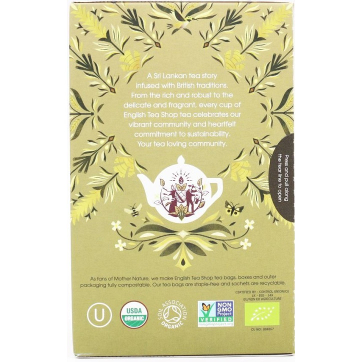Κανέλα, Μορίνγκα & Τζίντζερ | Org. Cinnamon, Moringa & Ginger | 20 Φακ.