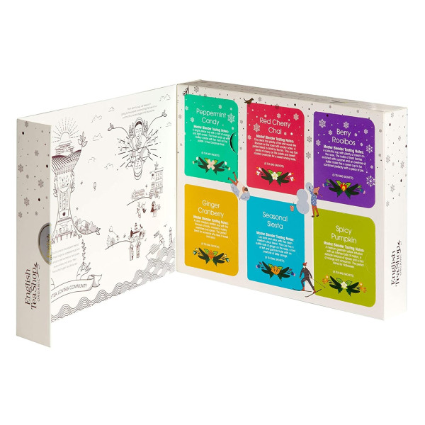 Συλλογή Χριστουγέννων | Premium Holiday Collection White Gift 48 Tea Bag | 48 φακελάκια