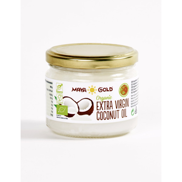 Βιολογικό Έξτρα Παρθένο Λάδι Καρύδας | Extra Virgin Coconut Organic Oil | 280 ml