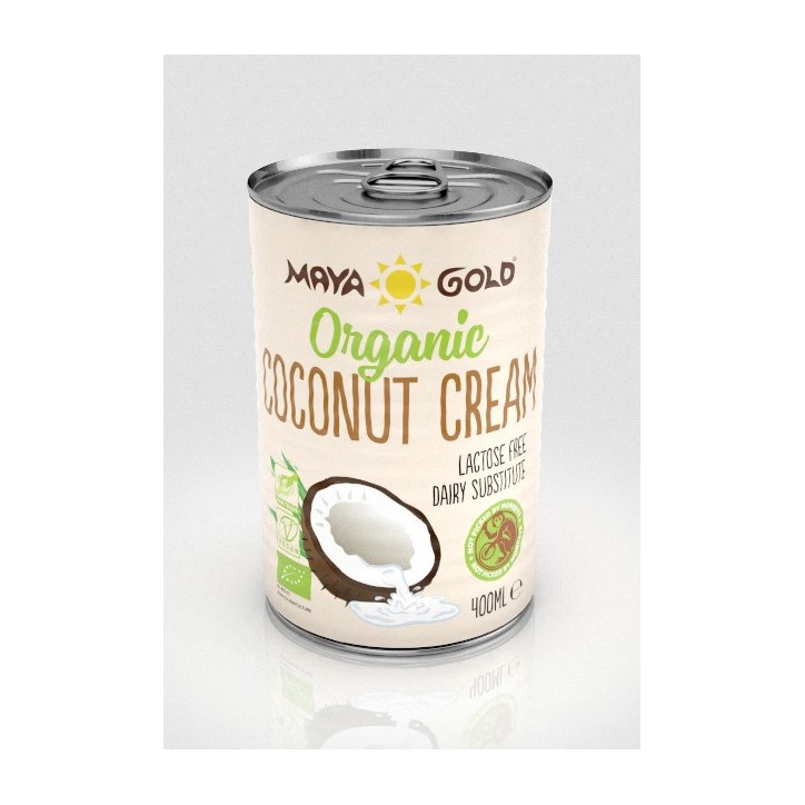 Βιολογική Κρέμα Καρύδας | Organic Coconut Cream | 400ml
