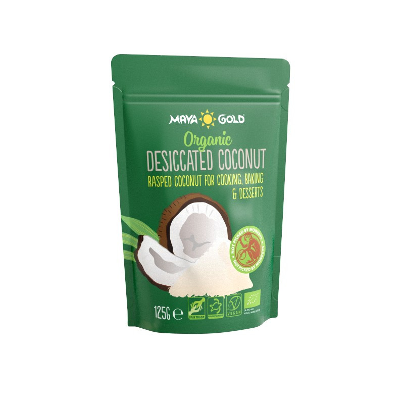 Βιολογική Αποξηραμένη Καρύδα | Organic Desiccated Coconut | 125gr