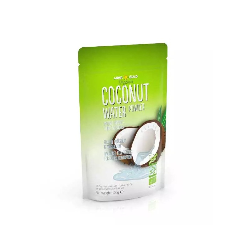Βιολογική Σκόνη Νερού Καρύδας | Organic Coconut Water Powder | 100gr