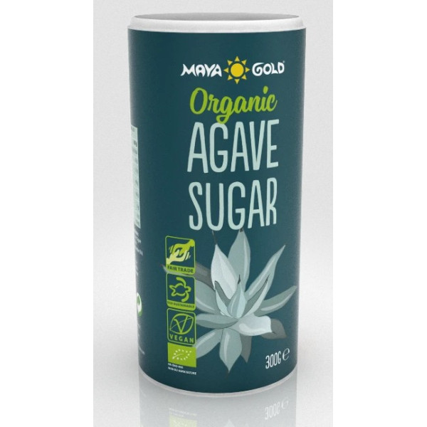 Βιολογικό Ζάχαρη Αγαύης  | Organic Powdered Agave Sugar | 300gr Shaker