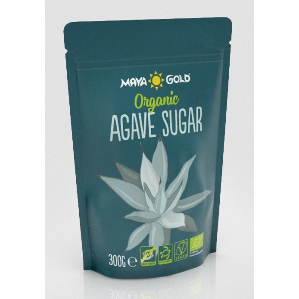 Βιολογικό Ζάχαρη Αγαύης Σκόνη | Organic Powdered Agave Sugar | 300gr