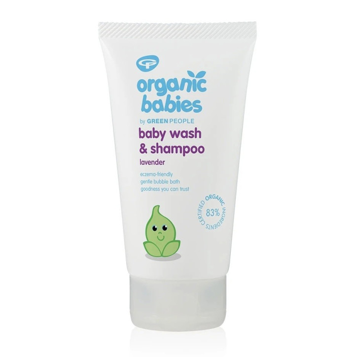 Βρεφικό Αφρόλουτρο & Σαμπουάν με Λεβάντα | Organic Baby Wash & Shampoo  Lavender | 150ml