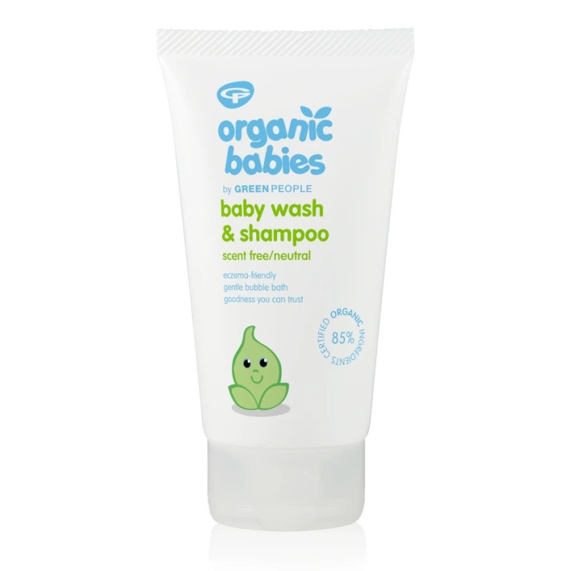 Βρεφικό Αφροντούς Χωρίς Άρωμα | Organic Baby Wash & Shampoo - Scent Free | 150ml