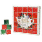 Παζλ Χριστουγένων | White Ornaments Advent Calendar Puzzle | 25τεμ