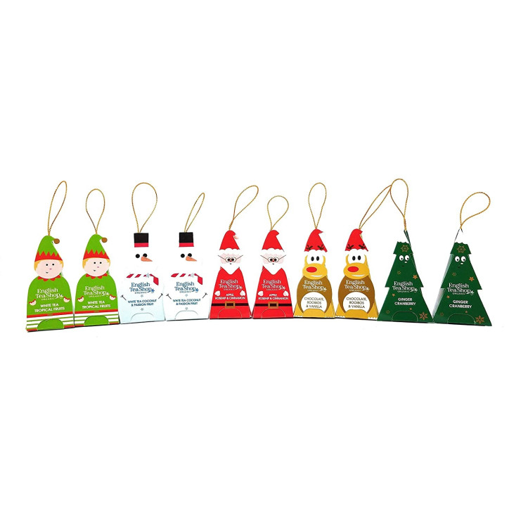 Συλλογή Χριστουγέννων | Org. Assorted 10ct Prism Christmas Characters
