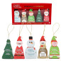 Συλλογή Χριστουγέννων | Org. Assorted 10ct Prism Christmas Characters