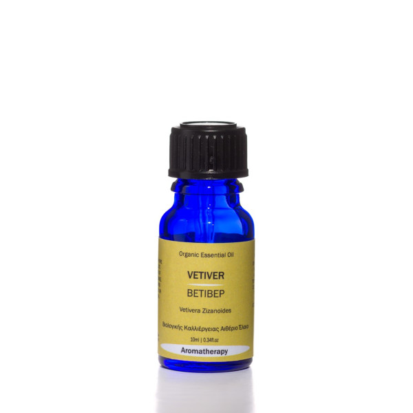 Βιολογικό Αιθέριο Έλαιο Βέτιβερ | Vetiver Essential Oil Org. | 10ml