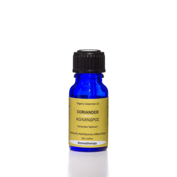 Βιολογικό Αιθέριο Έλαιο Κολιάνδρου | Coriander Essential Oil Org. | 10ml