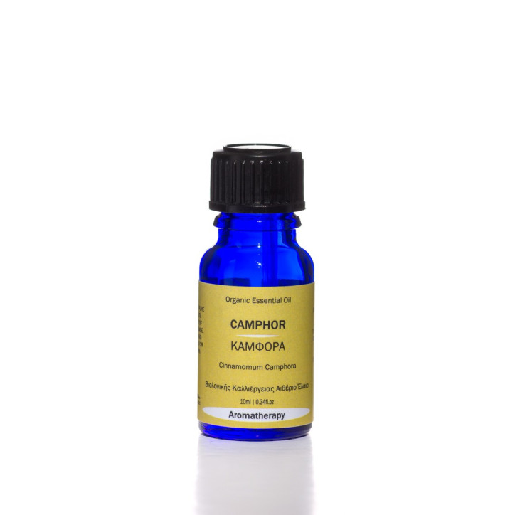 Βιολογικό Αιθέριο Έλαιο Καμφοράς | Camphor Essential Oil Org. | 10ml
