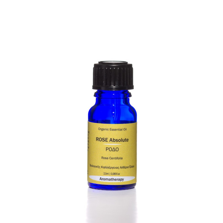 Βιολογικό Αιθέριο Έλαιο Τριαντάφυλλου | Rose Absolute Essential Oil Org. | 2.5ml