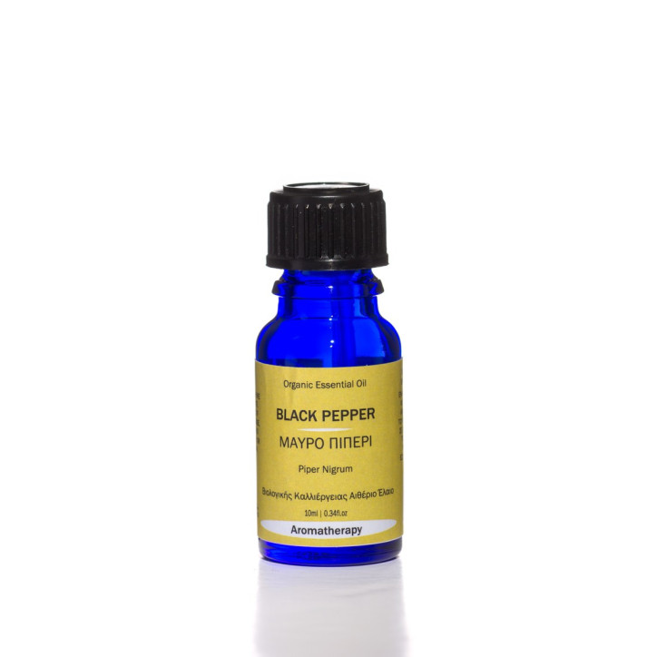 Βιολογικό Αιθέριο Έλαιο Μαύρο Πιπέρι | Black Pepper Essential Oil Org. | 10ml Βιολογικό Αιθέριο Έλαιο Μαύρο Πιπέρι | Black Pepper Essential Oil Org. | 10ml
