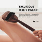 Eco Bath London | Πολυτελής Βούρτσα Πλάτης από Ξύλο Καρυδιάς