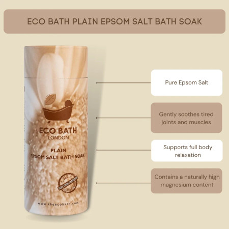 Αλατα Μπάνιου Επσον | Epsom Salt Bath Soak - Tube 250gr