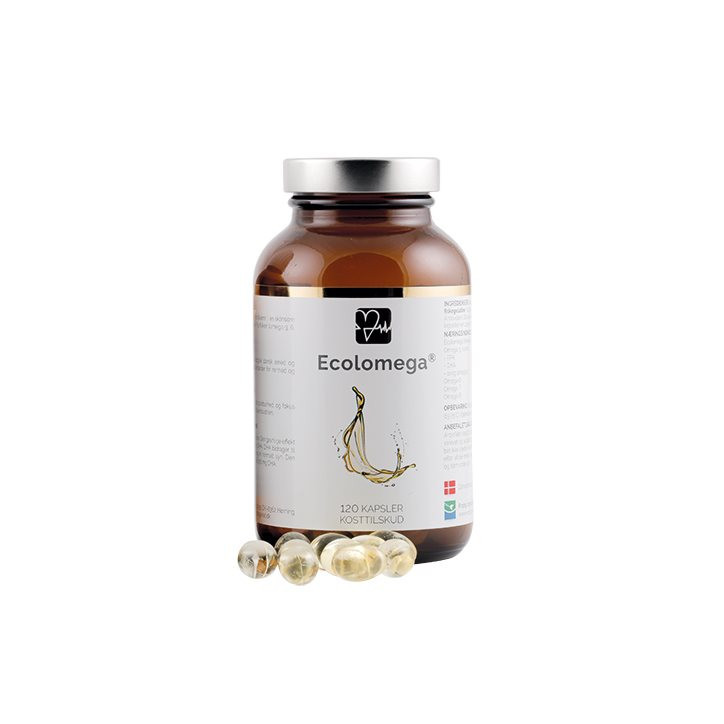 Ιχθυέλαιο σε κάψουλες|Ecolomega 100% Danish Rainbow Trout Oil |120 caps Ιχθυέλαιο σε κάψουλες|Ecolomega 100% Danish Rainbow Trout Oil |120 caps
