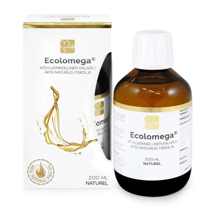 Ιχθυέλαιο|Ecolomega 100%  Rainbow Trout Oil|200ml