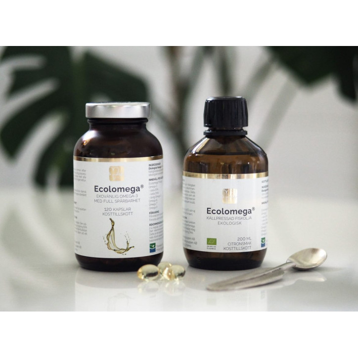 Ιχθυέλαιο|Ecolomega 100%  Rainbow Trout Oil|200ml
