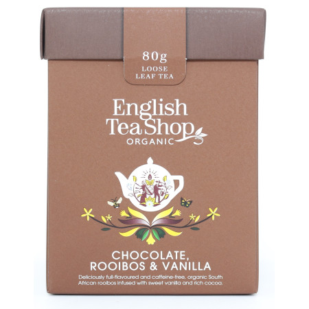 Μεταλλικό Κουτί με Ρόιμπος, Σοκολάτα & Βανίλια | Org . Rooibois Chocolate Vanilla
