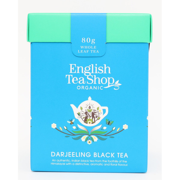 Κουτί με Οργανικό Μαύρο Τσάι Darjeeling  Χύμα | Org FT. Darjeeling Loose leaf tea | 80gr