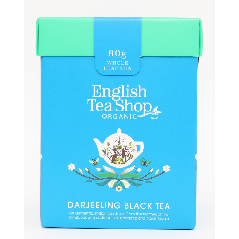 Κουτί με Οργανικό Μαύρο Τσάι Darjeeling  Χύμα | Org FT. Darjeeling Loose leaf tea | 80gr