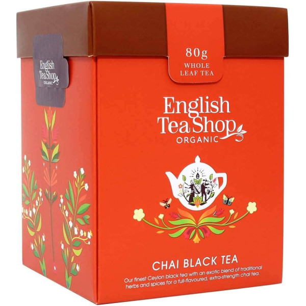 Μεταλλικό Κουτί με Μαύρο Τσάι | Org. Black Tea Chai