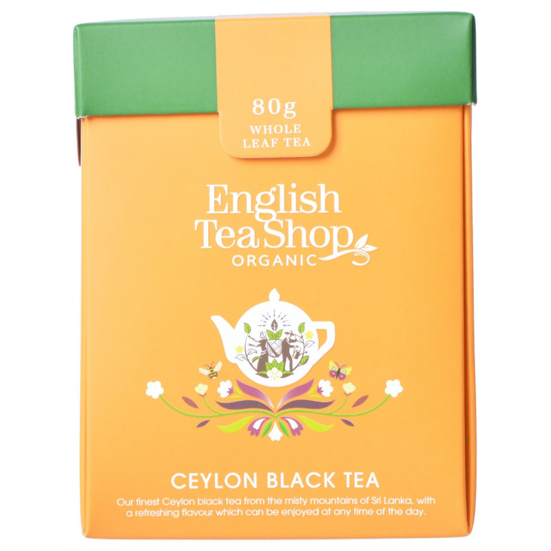 Κουτί με Μαύρο Τσάι Κεϋλάνης  | Org. Ceylon Black Tea | 80gr