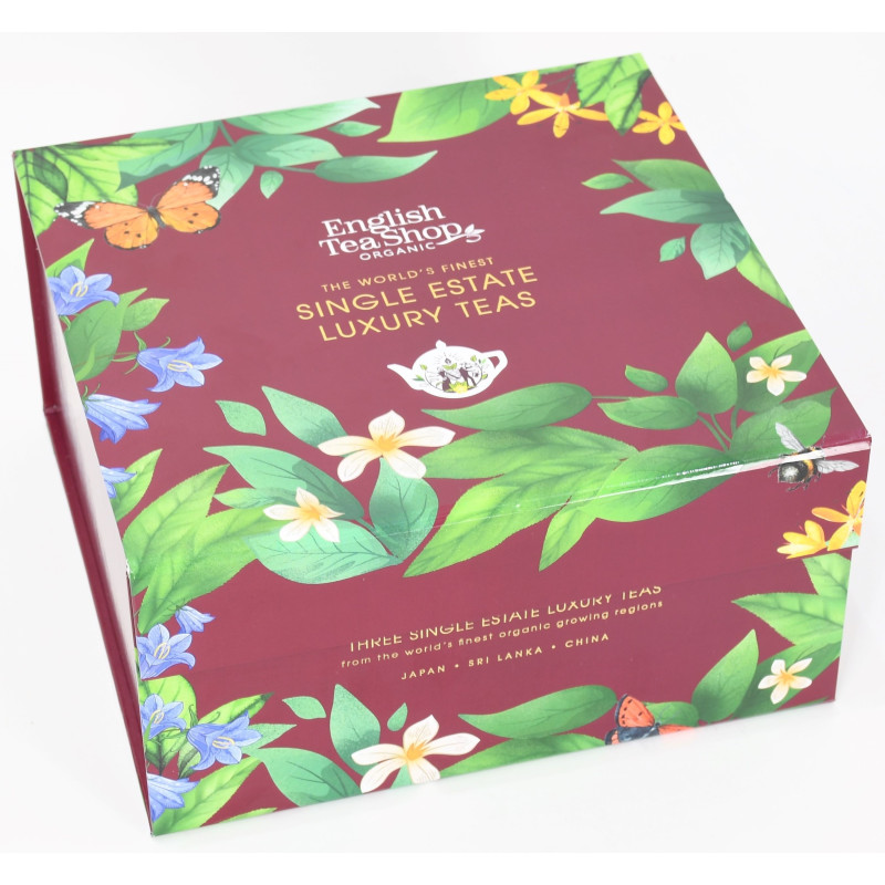 Πολυτελές κουτί δώρου με τρεις ποικιλίες τσάι