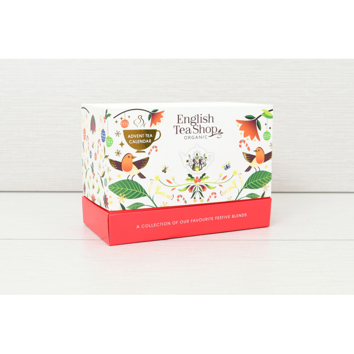 Advent Calendar - White Gift Box - 25 Tea Sachets