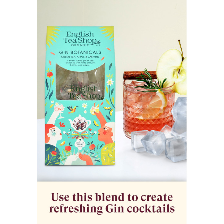 Gin Botanicals|Πράσινο Τσάι, Μήλο & Γιασεμί| 7 Πυραμίδες