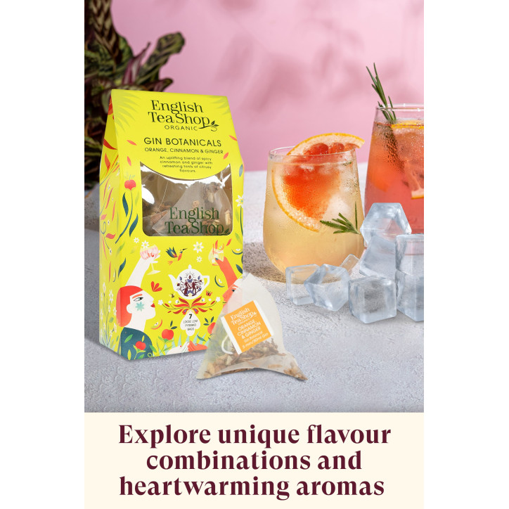 Gin Botanicals|Πορτοκάλι, Κανέλα & Τζίντζερ |7 Πυραμίδες