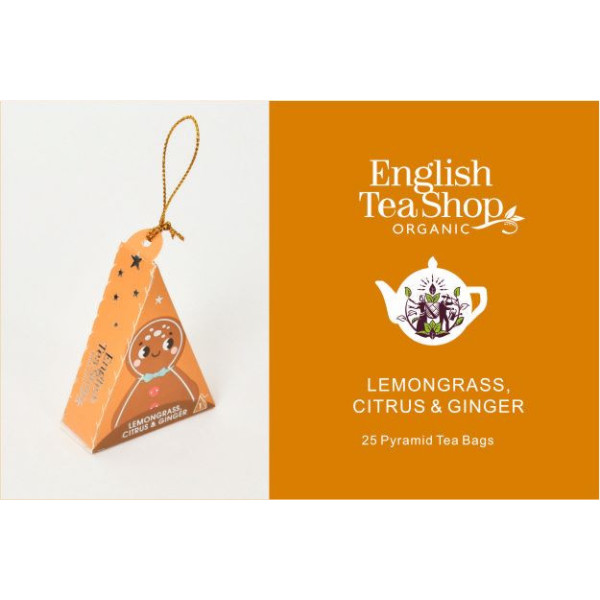 Συλλογή Χριστουγεννιάτικου δέντρου | Christmas tree collection - Lemongrass, Citrus & Ginger | 25ct Pyramid