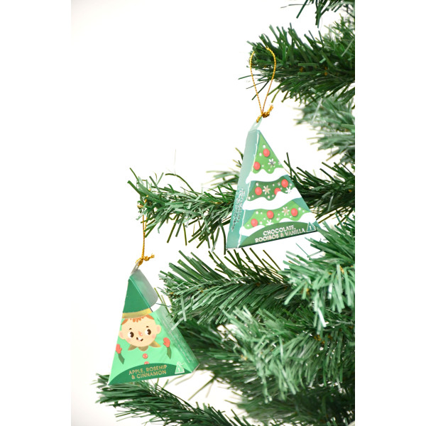Συλλογή Χριστουγεννιάτικου δέντρου | Christmas tree collection - Chocolate, Rooibos Vanilla  | 25ct Pyramid