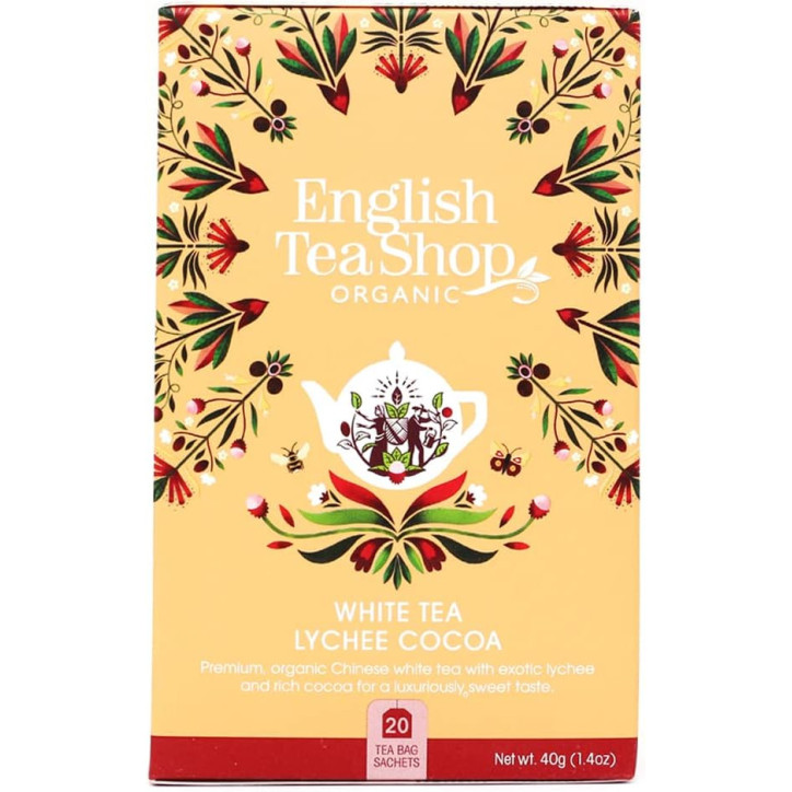 Λευκό Τσάι, Λίτσι και Κακάο|White Tea Lychee Cocoa | 20φακ.