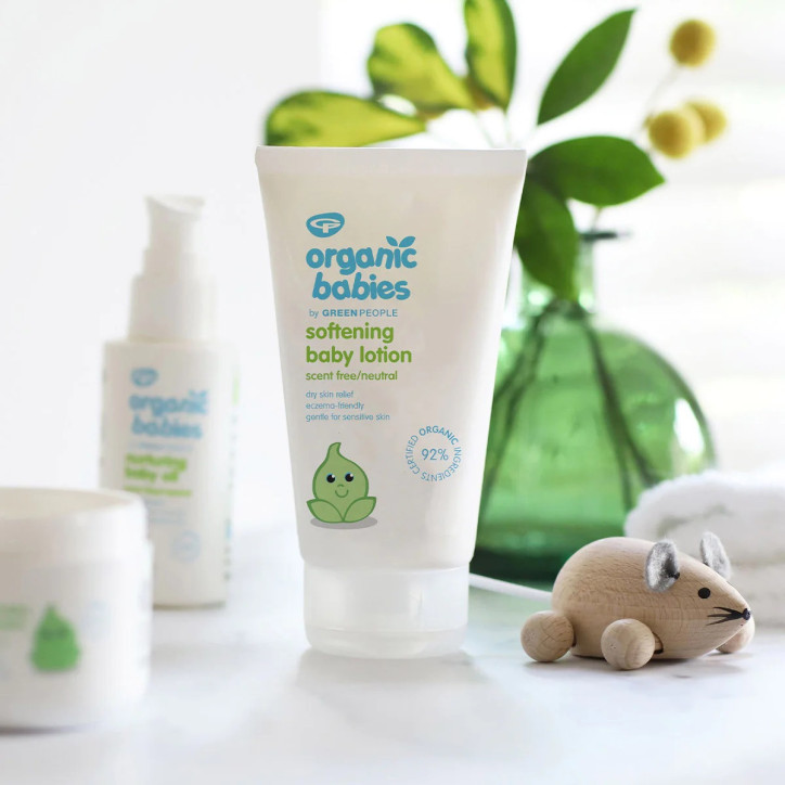 Βρεφική Λοσιόν Χωρίς  Άρωμα | Organic Babies Softening Baby Lotion - Scent Free | 150ml