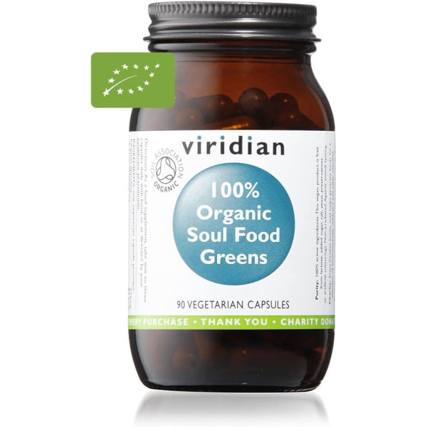 Οργανικές πράσινες τροφές | Organic Soul Food Green | 90caps