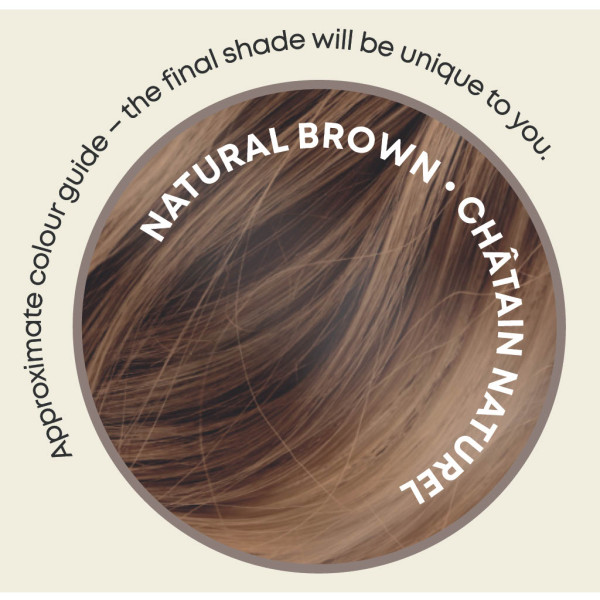 Βιολογική Φυτική βαφή μαλλιών - Φυσικό Καστανό | Natural Brown - Organic Herbal hair Colour