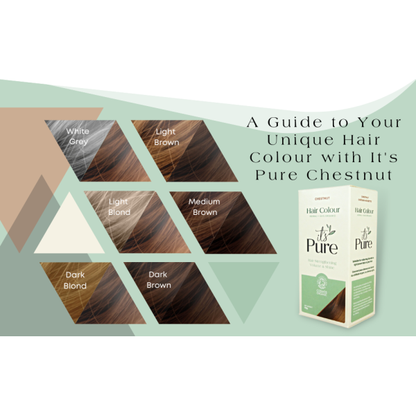 Βιολογική Φυτική βαφή μαλλιών - Καστανό | Chestnut - Organic Herbal hair Colour